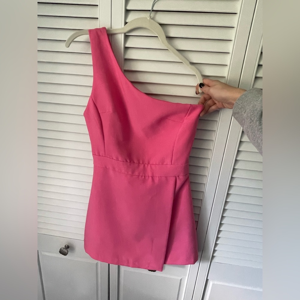 Women’s one shoulder dress